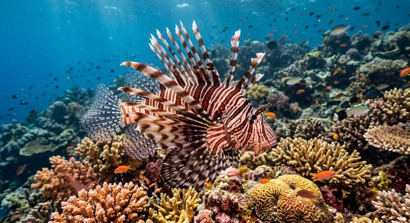 Featured Invasive Fish - Lionfish